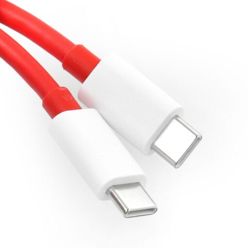 OPPO Original Kabel Typ C auf Typ C 10A DL122 1 m rot lose