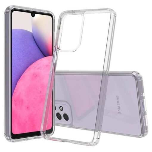 BACK CASE Ultra Slim 0,3mm für SAMSUNG Galaxy A33 5G Transparent