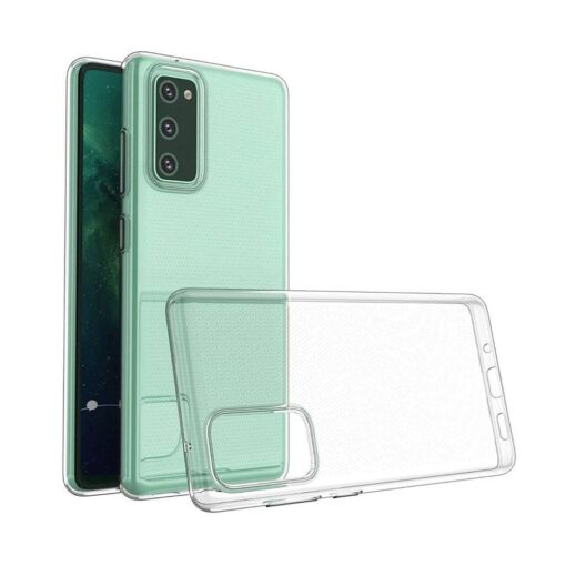 BACK CASE Ultra Slim 0,3mm für SAMSUNG Galaxy S20 FE / S20 FE 5G TRANSPARENT