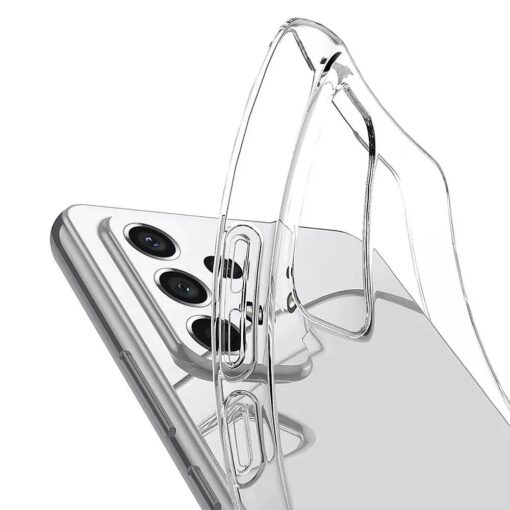 BACK CASE Ultra Slim 0,3mm für SAMSUNG Galaxy A23 5G Transparent – Bild 8