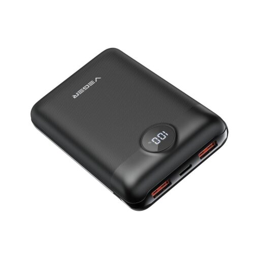 VEGER Powerbank 20 000 mAh PD QC3.0 2A 22.5W S20 (W2053) schwarz