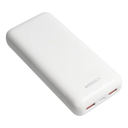 VEGER Powerbank 20 000 mAh PD QC3.0 2A 20W L20S (VP2039PD / W2039PD) weiß – Bild 14