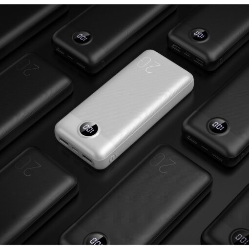 VEGER Powerbank 20 000 mAh PD QC3.0 2A 20W L20S (VP2039PD / W2039PD) weiß – Bild 16