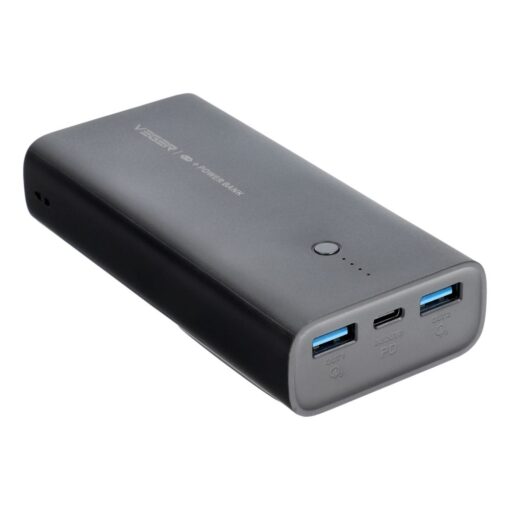 VEGER Powerbank 10 000 mAh PD QC3.0 20W ACE100 (W1146) schwarz – Bild 3