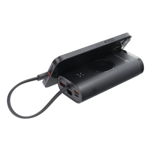 FORCELL F-ENERGY F10k1 Powerbank kompatibel mit Apple Watch PD QC3.0 5A 22.5W 10 000 mAh schwarz – Bild 5