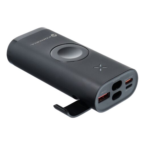 FORCELL F-ENERGY F10k1 Powerbank kompatibel mit Apple Watch PD QC3.0 5A 22.5W 10 000 mAh schwarz – Bild 6
