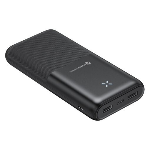 FORCELL F-ENERGY S20k1 Powerbank 2.4A 20 000 mAh schwarz – Bild 5