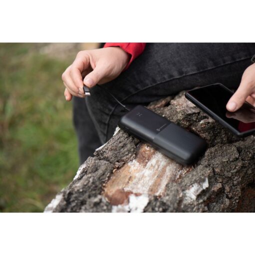 FORCELL F-ENERGY S20k1 Powerbank 2.4A 20 000 mAh schwarz – Bild 16