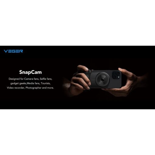 VEGER Powerbank 5 000 mAh kompatibel mit MagSafe PD QC3.0 20W Tourist (W0569) schwarz – Bild 13