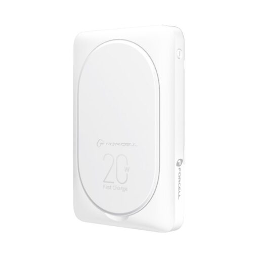 FORCELL F-ENERGY F10K2 MagStand powerbank kompatibel mit MagSafe PD QC3.0 5A 20W 10 000 mAh weiß – Bild 7