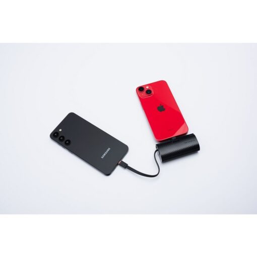 FORCELL F-ENERGY Power Plug F5K3 Powerbank 5.000mAh mit integriertem Anschluss für Lightning 8-PIN PD 20W schwarz – Bild 8