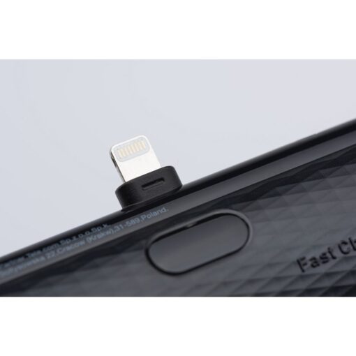 FORCELL F-ENERGY Power Plug F5K3 Powerbank 5.000mAh mit integriertem Anschluss für Lightning 8-PIN PD 20W schwarz – Bild 9