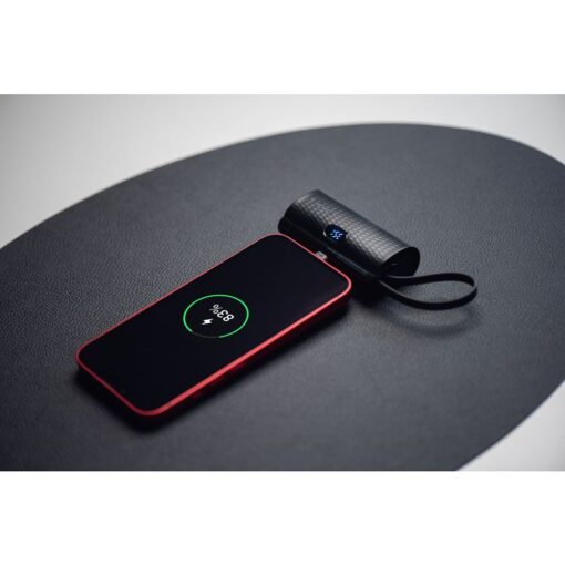 FORCELL F-ENERGY Power Plug F5K3 Powerbank 5.000mAh mit integriertem Anschluss für Lightning 8-PIN PD 20W schwarz – Bild 11