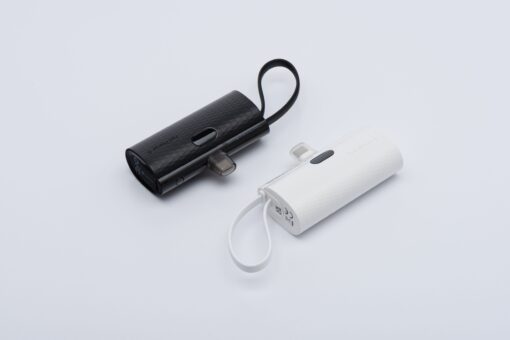 FORCELL F-ENERGY Power Plug F5K3 Powerbank 5.000mAh mit integriertem Anschluss für Lightning 8-PIN PD 20W weiß – Bild 7
