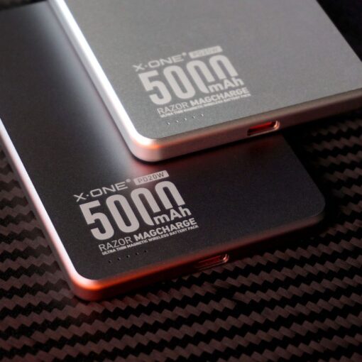 X-ONE Razor Magcharge Ultraslim (7,6mm) power bank compatible with MagSafe 5000mAh – Bild 5