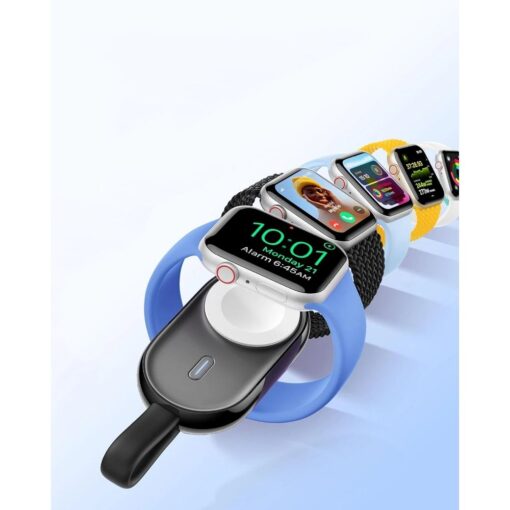 VEGER Powerbank 1200 mAh für Uhr kompatibel mit Apple Watch Pomme (W0102) weiss – Bild 4
