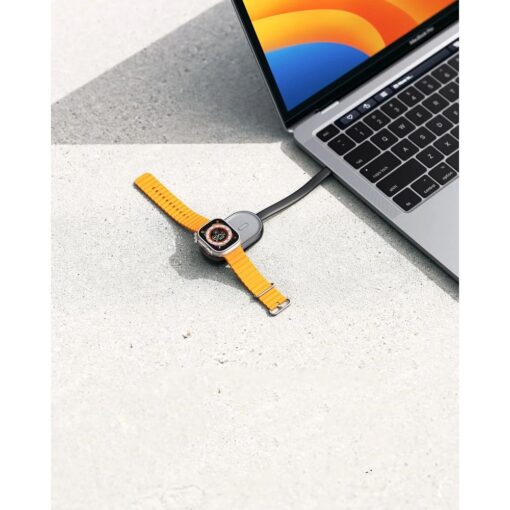 VEGER Powerbank 1200 mAh für Uhr kompatibel mit Apple Watch Pomme (W0102) weiss – Bild 5