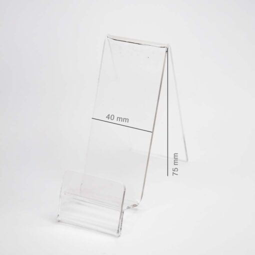 HANDYHALTERUNG VERTIKAL PLEXI