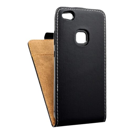 SLIM FLEXI FRESH FLIP HANDYTASCHE für HUAWEI P10 Lite Schwarz