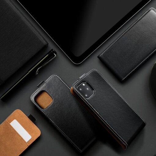 SLIM FLEXI FRESH FLIP HANDYTASCHE für SAMSUNG A55 5G Schwarz – Bild 5