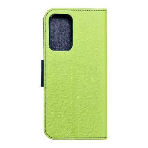 Fancy Book für SAMSUNG A33 5G limone/dunkelblau – Bild 5
