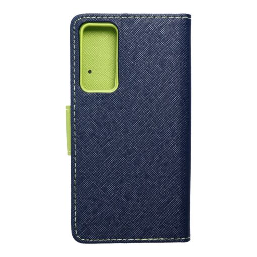 Fancy Book Case für XIAOMI 12 / 12X dunkelblau/limone – Bild 7