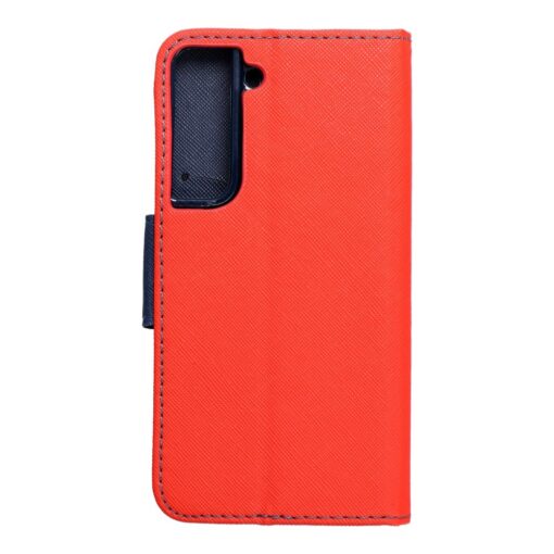 Fancy Book Case für SAMSUNG S22 rot / dunkelblau – Bild 10
