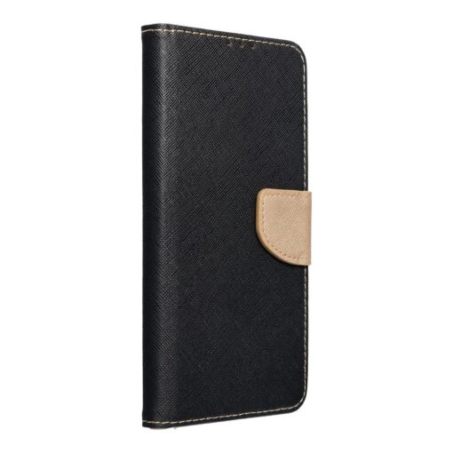 Fancy Book Holster für SAMSUNG S22 PLUS schwarz / gold