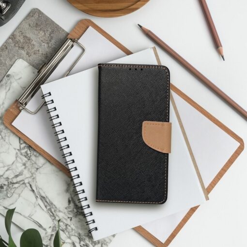 Fancy Book Holster für SAMSUNG S22 PLUS schwarz / gold – Bild 3