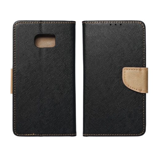 Fancy Book Holster für SAMSUNG S22 PLUS schwarz / gold – Bild 5