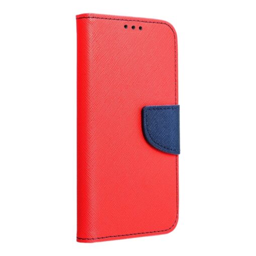 Fancy Book Holster für SAMSUNG S22 PLUS rot / navy blau