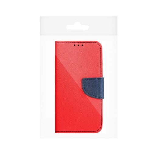 Fancy Book Holster für SAMSUNG S22 PLUS rot / navy blau – Bild 9