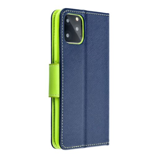 FANCY Book for XIAOMI Redmi Note 11 / 11S navy / lime – Bild 4