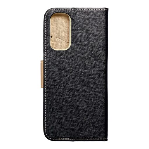 Fancy Book Holster für XIAOMI Redmi NOTE 11 / 11S schwarz / gold – Bild 9