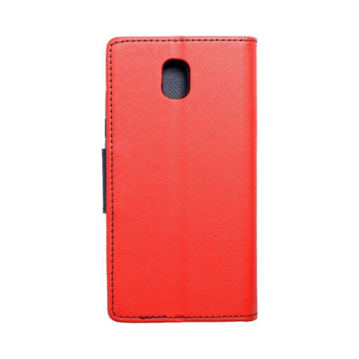 Fancy Book Case für SAMSUNG Galaxy Galaxy J5 2017 rot/dunkelblau – Bild 3