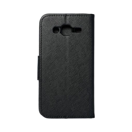 Fancy Book Case für SAMSUNG Galaxy J3/ J3 2016 schwarz – Bild 3