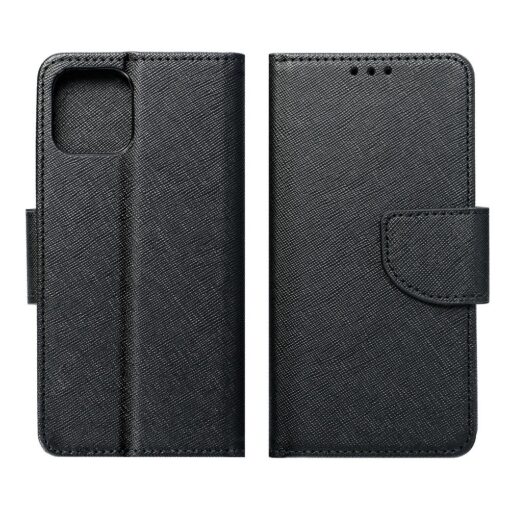 Fancy Book Case für SAMSUNG Galaxy J3/ J3 2016 schwarz – Bild 6
