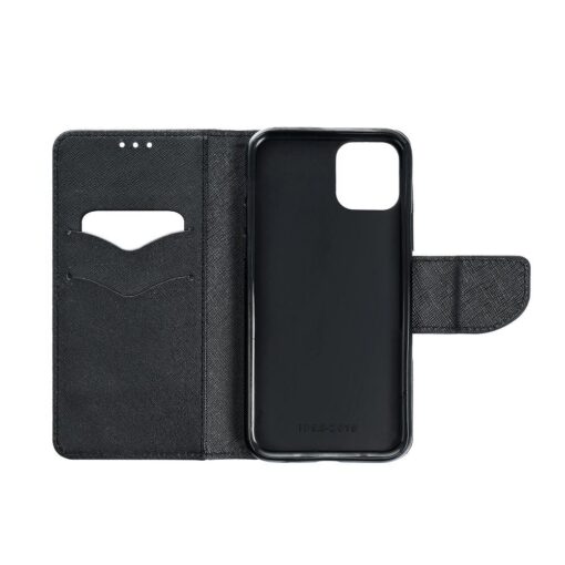 Fancy Book Case für SAMSUNG Galaxy J3/ J3 2016 schwarz – Bild 7
