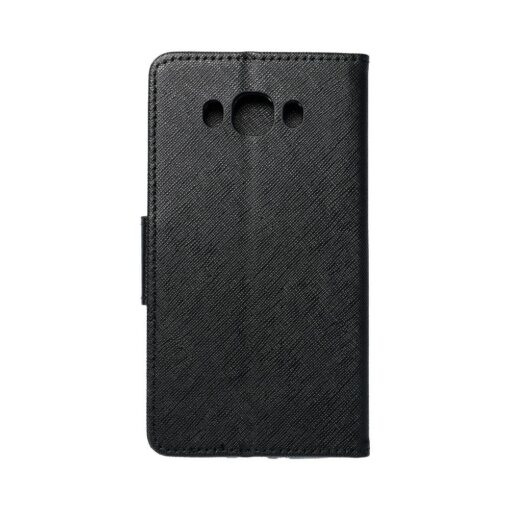 Fancy Book Case für SAMSUNG Galaxy J7 2016 schwarz – Bild 3