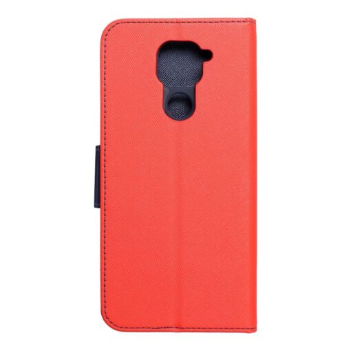Fancy Book Case für XIAOMI Redmi NOTE 9 rot /dunkelblau – Bild 3