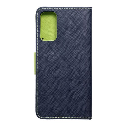 Fancy Book Case für SAMSUNG M23 dunkelblau/limone – Bild 9
