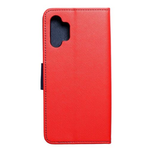 Fancy Book Case für Samsung A32 5G rot/dunkelblau – Bild 3