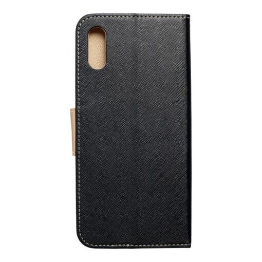 Fancy Book Case für XIAOMI Redmi 9A black/gold – Bild 3