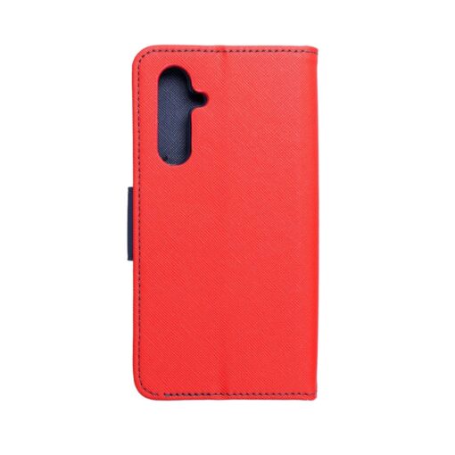 Fancy Book Case für SAMSUNG A54 5G rot/dunkelblau – Bild 11