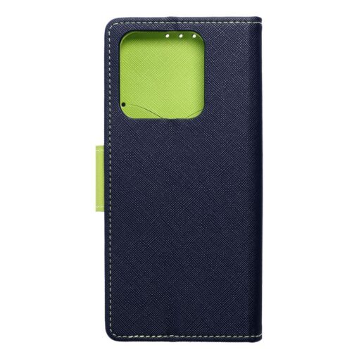 Fancy Book Holster für XIAOMI 13 PRO navy blau / lindgrün – Bild 10