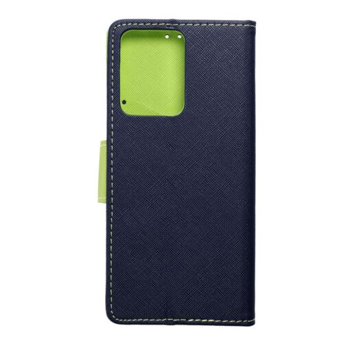 Fancy Book Holster für XIAOMI Redmi NOTE 12 PRO 5G navy blau / lindgrün – Bild 10