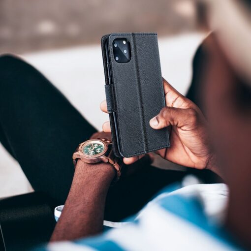 Schickes Buchholster für XIAOMI Redmi NOTE 12 PRO 5G schwarz – Bild 9