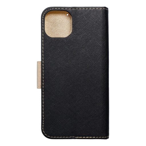 Fancy Book Holster für IPHONE 15 PLUS schwarz / gold – Bild 9