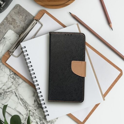 Fancy Book Holster für SAMSUNG S24 PLUS schwarz / gold – Bild 6