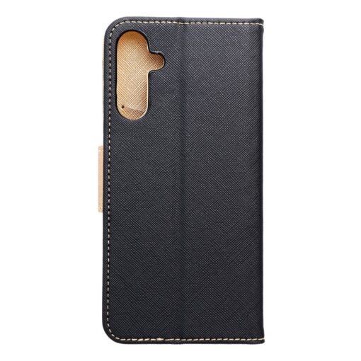 Fancy Book Case für SAMSUNG A15 5G schwarz/gold – Bild 9
